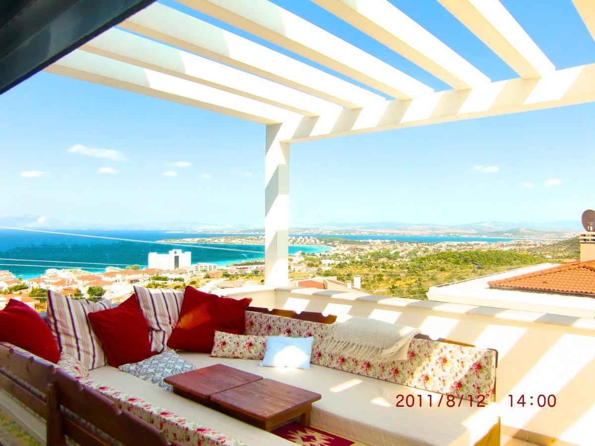 Luxury Villa With Amazing View, Çeşme المظهر الخارجي الصورة